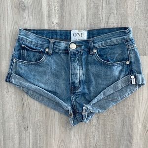 One Teaspoon Bandit Denim Short